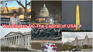 Washington DC The Capital of USAএই প্রথম আমেরিকার রাজধানী ওয়াশিংটনে প্রেসিডেন্টের বাসভবন দেখতে গেলাম