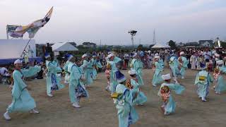 俄嘉屋　早高夏祭り２０１７　初披露演舞　４ｋ