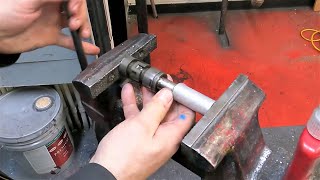 Press Maintenance - Repairing A Worn Hydraulic Motor Shaft With A Speedi-Sleeve