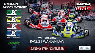 The Kart Championship Winter Series 2024 - Warden Law - Sunday LIVE!