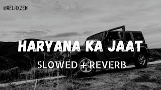 Haryana Ka Jaat (Slowed + Reverb) | New Haryana Song | Lofi Remix | RelaxZen