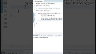 Easy way to print Multidimensional Array in Java #shorts #java #javatcoding