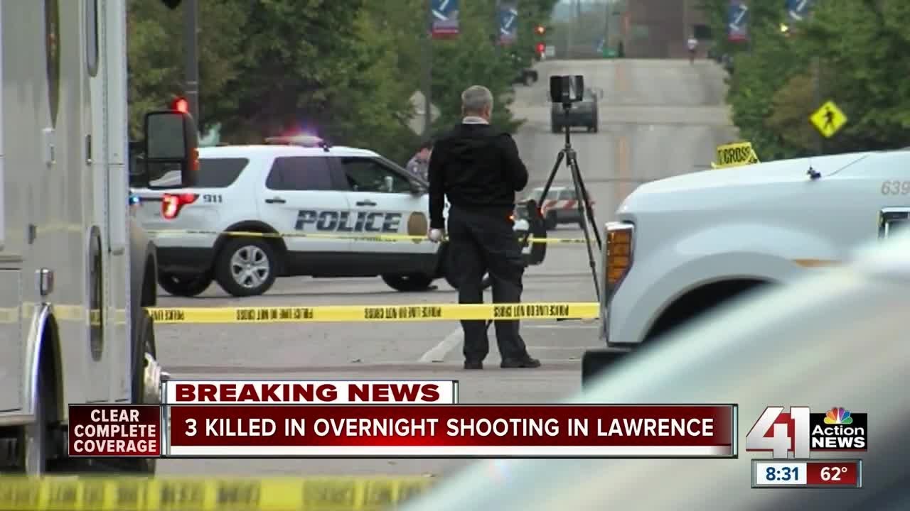 3 Killed In Overnight Shooting In Lawrence - YouTube