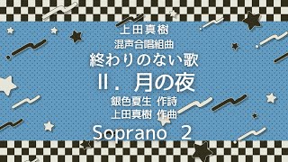 【音とり音源】上田真樹 作曲 月の夜 Soprano ２