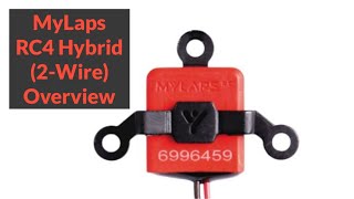 MyLaps RC4 Hybrid (2-Wire) Transponder