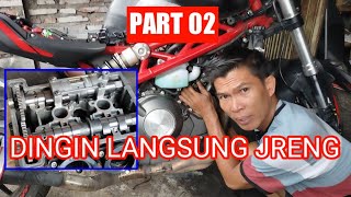 PART 02 # TAHAP PANANGANAN MOTOR BENELLI TNT 249s (DUA PISTON) SUSAH HIDUP