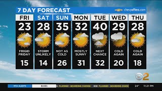 New York Weather: CBS2 1/20 Nightly Forecast at 11PM
