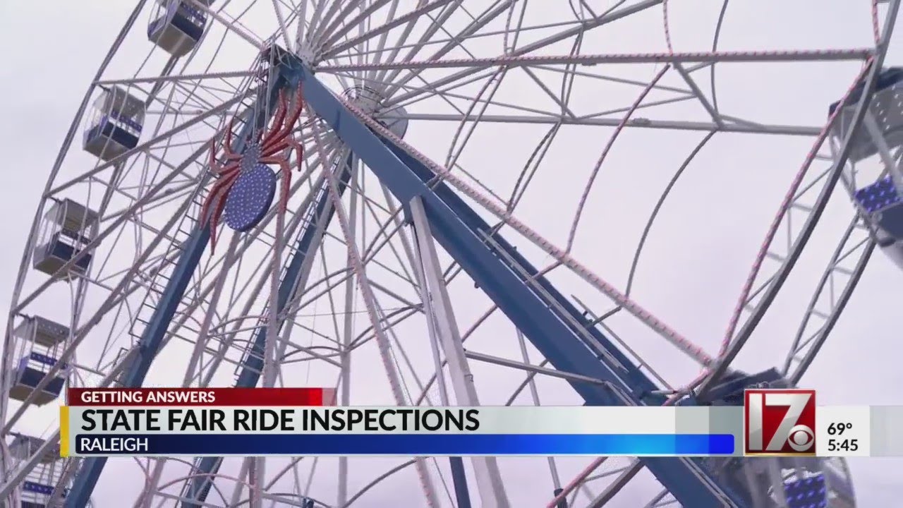 Inspectors Work To Make Sure Rides Are Safe Ahead Of NC State Fair ...