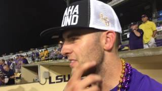 Alex Lange on LSU preparing for Omaha