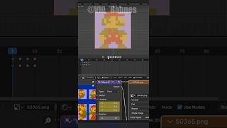 Blender Sprite Animation Tutorial #blender #animation