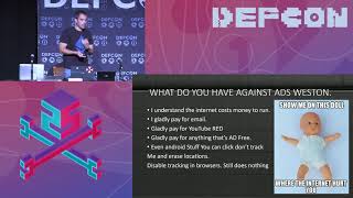 DEF CON 25 - Weston Hecker - Opt Out or Deauth Trying! AntiTracking Bots  \u0026 Keystroke Injection