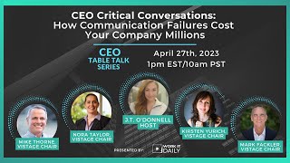 CEO Critical Conversations: How Communication Failures Cost Your Company Millions