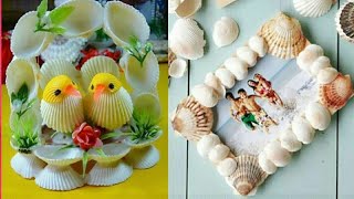 Seashell Waterfall Model Seashell Craft Ideas 3d Shall