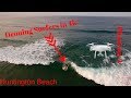 (4k) Huntington Beach Surfers from Above -- All Star/Smash Mouth - Phantom 4