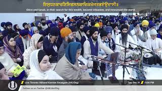 011 Bhai Gurdeep Singh Jee Toronto at Dec. 2024 Toronto Akhand Keertan Smaagam