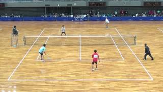 '16 全日本インドアソフトテニス選手権大会　男子　準決勝　1