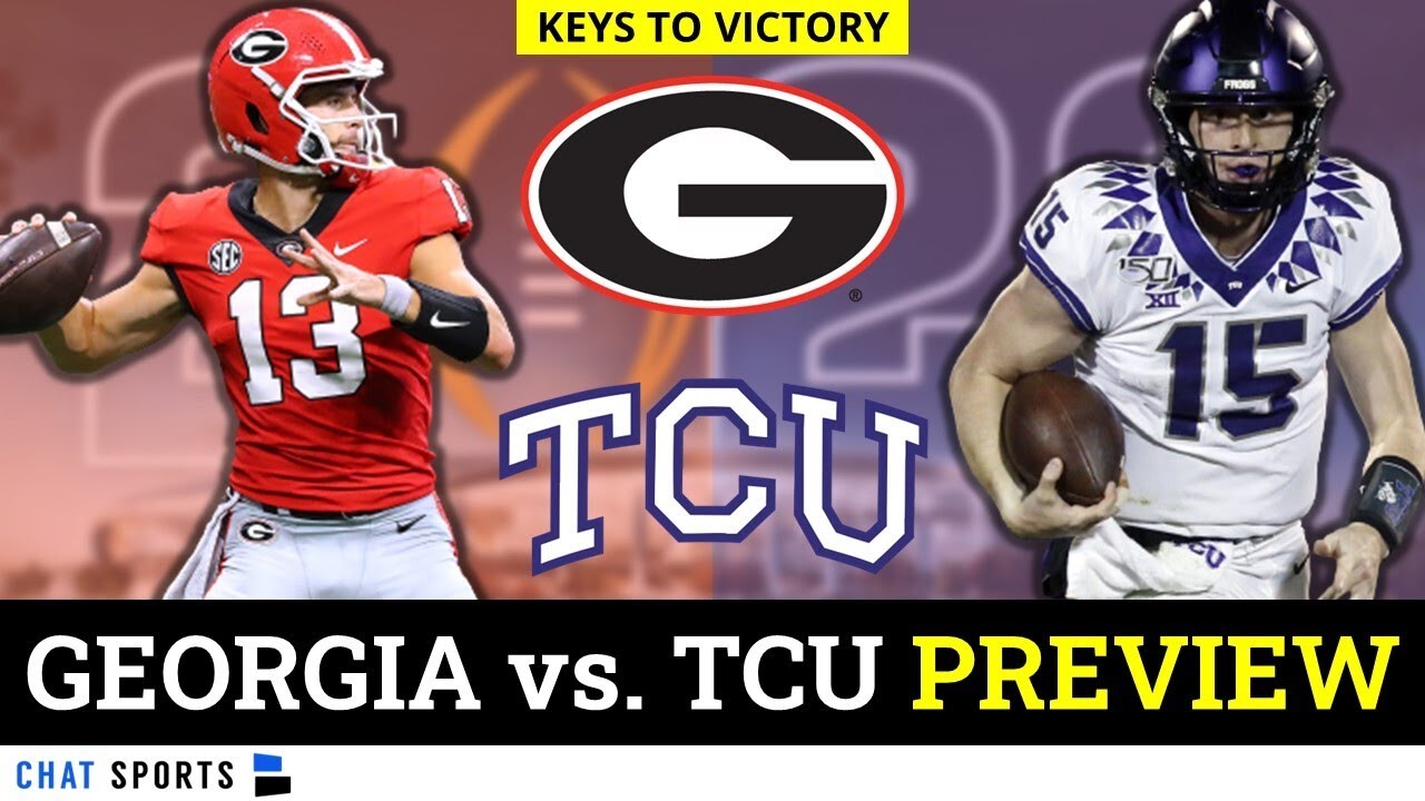 Georgia Vs. TCU College Football National Championship Preview + Injury ...