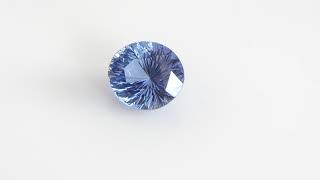 4.98 carat Oval Concave cut 100% Natural Sapphire by Richard Homer