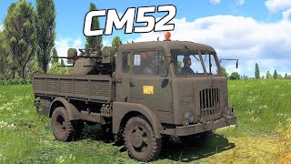 CM52 Italian Anti-Aircraft Vehicle Gameplay [1440p 60FPS] War Thunder No Commentary