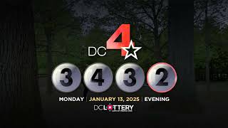 DC LOTTERY Evening 01/13/2025