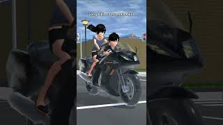 kalau ga boleh ikut ya kempesin ban motornya #shorts #sss #sakuraschoolsimulator #dramasss #gamesss