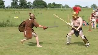 Bignor Roman Villa Gladiator fights