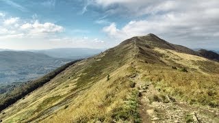 Bieszczady jesienią: Ustrzyki Górne, Połonina Caryńska, Brzegi Górne [HD] (videoturysta)