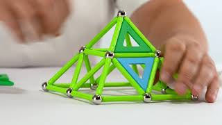 TUTORIAL - Geomag Classic Panels - 114 pcs - 100% Recycled Plastic - ITEM 473