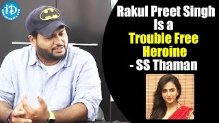 Rakul Preet Singh A Is Trouble Free Heroine - SS Thaman || #Winner || Special Interview
