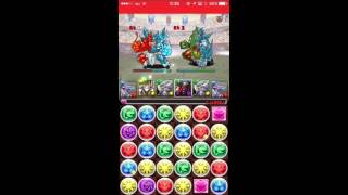 【パズドラ】月曜ダンジョン ガネーシャ(フォークロア)編成 1分15秒