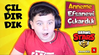 Anneme EFSANEVİ çıkardık, ÇILDIRDIK !! Kutu Açılımı - Brawl Stars