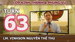 KINH THÁNH: DÂN RIÊNG THIÊN CHÚA (tt)  - TUẦN 63 - LM. VINH SƠN NGUYỄN THẾ THỦ