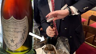 Drinking Dom Pérignon 1978 Rosé