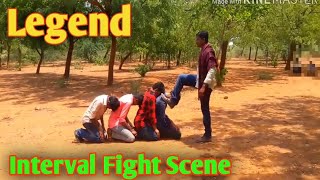 Legend Movie Interval Fight Scene Spoof!Balakrishna Power Full Dialogues Mastan Allagadda Old Video!