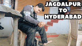 Badal Barsa Bijuli Joote me Pani 😂😅 | Jagdalpur to Hyderabad | Apache RTR 200