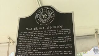 Texas unveils historical marker honoring first Black sheriff in U.S.