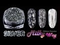 Silver Milky Way glitter powder ผงเกร็ดทางช้างเผือก สีเงิน