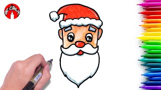 How To Draw Santa Claus | Christmas Tutorial