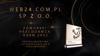 Pomorski Pracodawca Roku 2022 - WEB24.COM.PL Sp. z o.o.