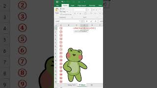 🔢 Create Unique Serial Numbers with UNICHAR \u0026 ROW Formula in Excel | Quick Tutorial #exceltech