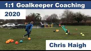 My First 2020 Goalkeeper Coaching 1-1 Session with Chris Haigh (Goalkeeper.Coach) | Goalie Training