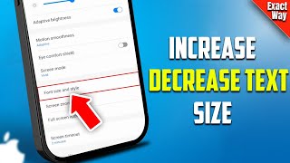 iPhone 13/13 Pro: How to Increase/Decrease Text Size On The Screen