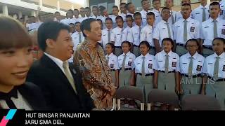 Arahan Jend. TNI. Luhut B. Panjaitan, untuk Siswa Baru SMA Unggul DEL, Sebelum Inagurasi.