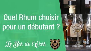 Quel #rhum choisir pour un #débutant de 30€ à 40€ ? - Mon top