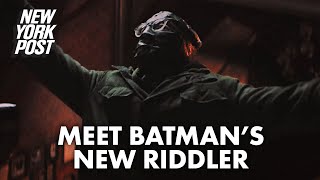 ‘The Batman’ images leaked: Riddler’s ‘Zodiac Killer’ look stuns fans | New York Post