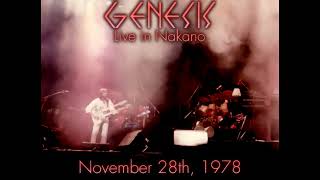 Genesis - Live in Nakano - November 28th, 1978