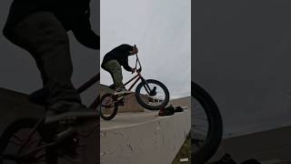 BMX 180 Off A Drop #bmx #shorts #bayarea #bikes #streetbmx #extreme #ridebmx #fun