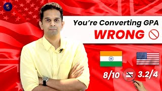 Converting Indian GPA to 4.0 Scale | Step by Step for FREE