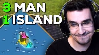 Gold 8 Player NOMAD FFA on Island Map - MEGARANDOM