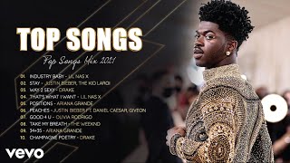Pop Songs Mix 2021 🎤 Best Pop Hits Playlist 2021 (INDUSTRY BABY ~ Lil Nas X, Jack Harlow)